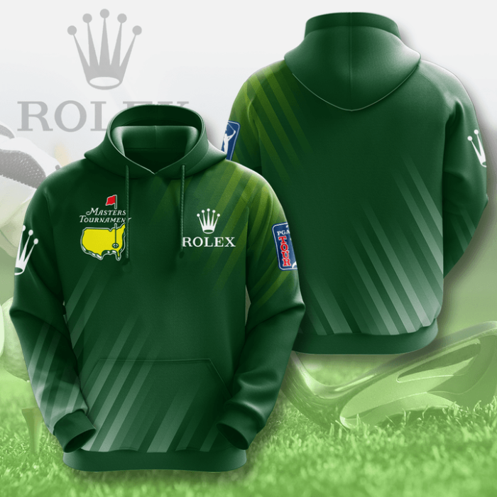 Masters Tournament Rolex Unisex 3D Hoodie GH3031