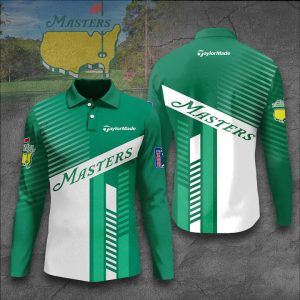 Masters Tournament Taylormade Long Sleeve Polo Shirt Golf Shirt GLP014