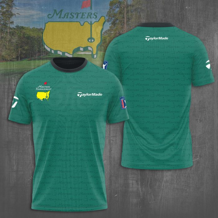 Masters Tournament Taylormade Unisex 3D T-Shirt Golf Tee GT3716
