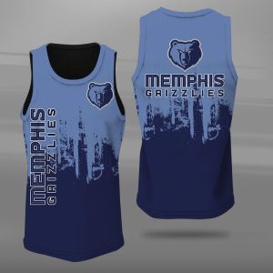 Memphis Grizzlies Unisex Tank Top Basketball Jersey Style Gym Muscle Tee JTT496