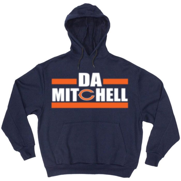 Mitchell Trubisky Chicago Bears "Da" Hooded Sweatshirt Hoodie