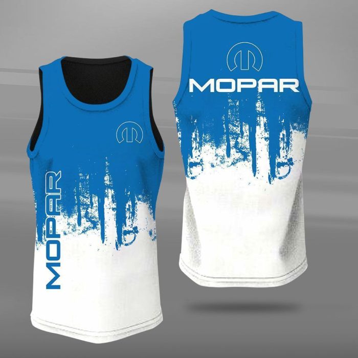 Mopar Unisex Tank Top Basketball Jersey Style Gym Muscle Tee JTT628