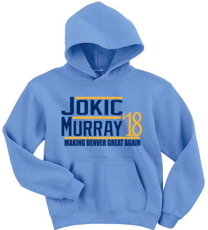 Nikola Jokic Jamal Murray Denver Nuggets 18 Hoodie Hooded Sweatshirt