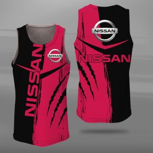 Nissan Unisex Tank Top Basketball Jersey Style Gym Muscle Tee JTT010