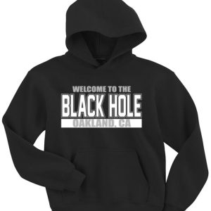 Oakland Raiders Colosseum"Welcome Black Hole" Hooded Sweatshirt Hoodie