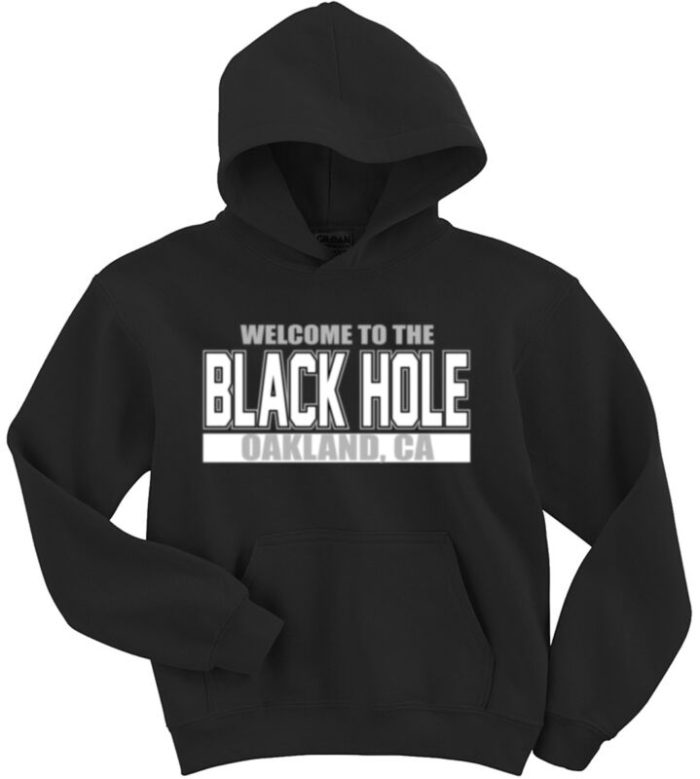 Oakland Raiders Colosseum"Welcome Black Hole" Hooded Sweatshirt Hoodie