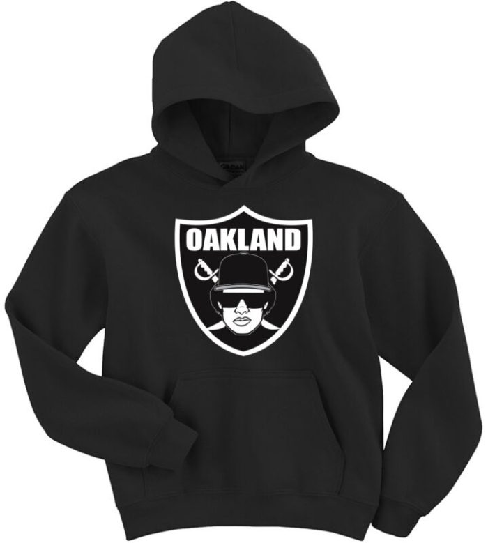 Oakland Raiders Ice Cube Compton "Logo" Hooded Sweatshirt Hoodie
