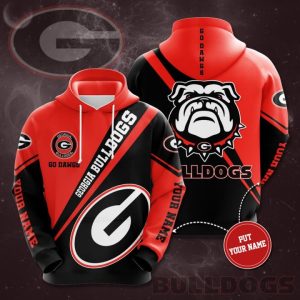 Personalized Georgia Bulldogs Unisex 3D Hoodie GH2873