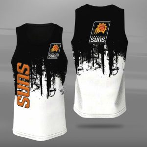 Phoenix Suns Unisex Tank Top Basketball Jersey Style Gym Muscle Tee JTT414