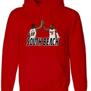 Playoff Jimmy Butler Bam Adebayo South Beach Crew Hooded Sweatshirt Unisex Hoodie