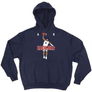 Rui Hachimura Gonzaga Bulldogs "Air Pic" March Madness Hooded Sweatshirt Unisex Hoodie