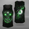 Skoda Skull Unisex Tank Top Basketball Jersey Style Gym Muscle Tee JTT571