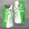 Skoda Unisex Tank Top Basketball Jersey Style Gym Muscle Tee JTT007