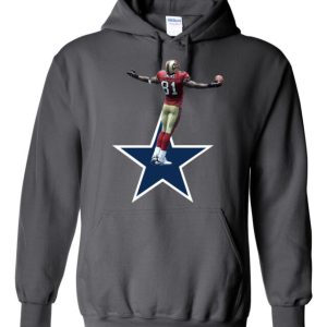 Terrell Owens San Francisco 49Ers Dallas Cowboys Hooded Sweatshirt Hoodie
