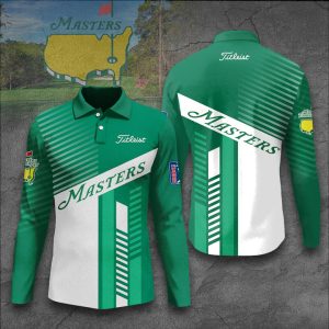 Titleist Masters Tournament Long Sleeve Polo Shirt Golf Shirt GLP015