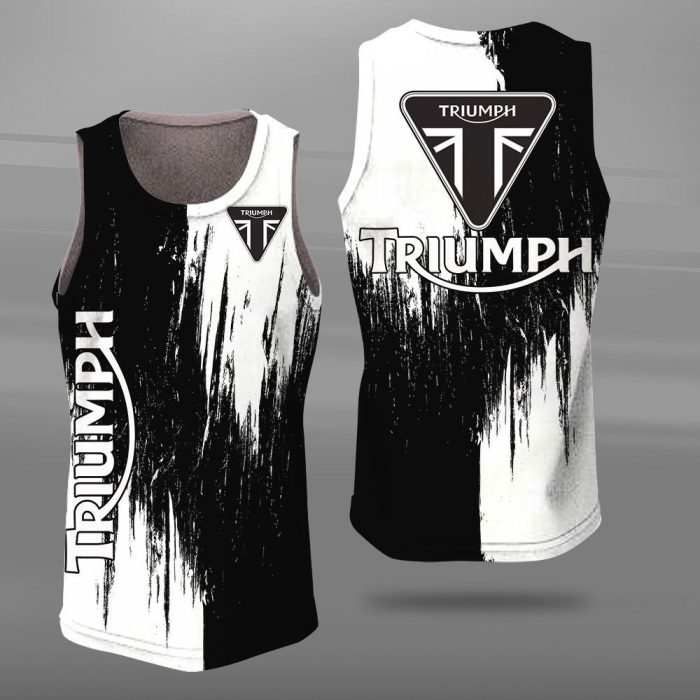 Triumph Unisex Tank Top Basketball Jersey Style Gym Muscle Tee JTT051