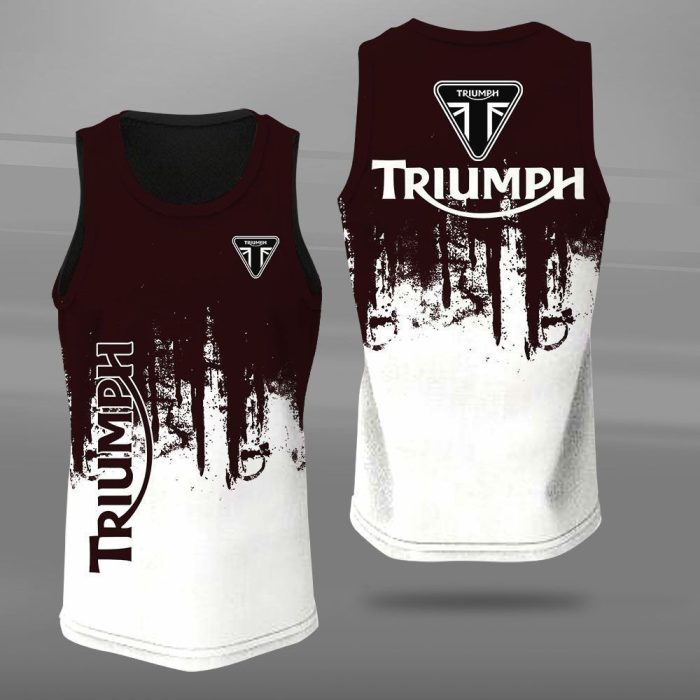 Triumph Unisex Tank Top Basketball Jersey Style Gym Muscle Tee JTT627