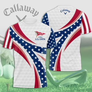 U.S. Open Championship Callaway Unisex 3D T-Shirt Golf Tee GT3777