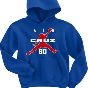 Victor Cruz New York Giants "Air Cruz" Hooded Sweatshirt Hoodie
