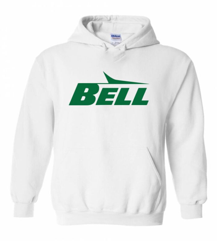 White Le'Veon Bell Leveon New York Jets "Logo" Hooded Sweatshirt Unisex Hoodie