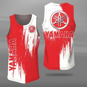 Yamaha Unisex Tank Top Basketball Jersey Style Gym Muscle Tee JTT102