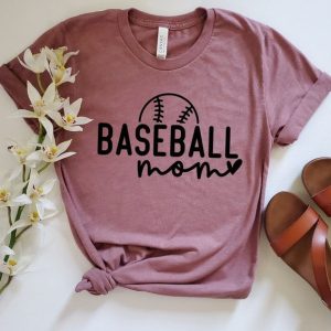 Baseball Baseball Mom T-Shirt Baseball Season Cute Baseball Game Day Sports Mom Cute Baseball Game Shirt