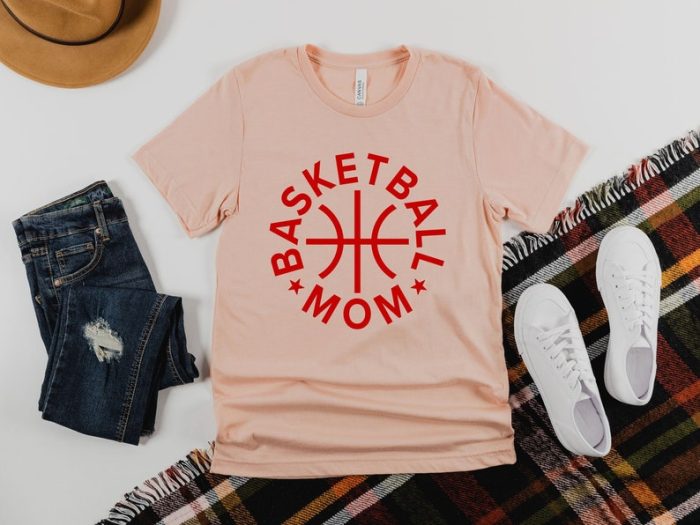 Basketball Basketball Mom Basketball Tshirts Basketball Mother Day Gift Mom Gift Sport Mom Mom Gift