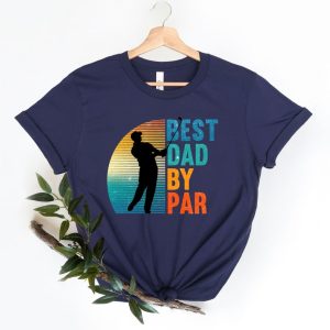 Best Dad By Par Vintage Sunset Golf Shirt For Men Funny Golf Shirt Golf Gifts For Men Golf Gifts Golf Gifts For Dad Gift