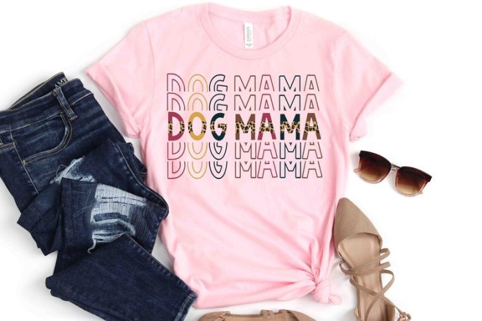 Comfort Color Dog Dog Mama Shirt Dog Mom T Shirt Dog Mama T-Shirt Dog Mom Tee Fur Mama Women Dog