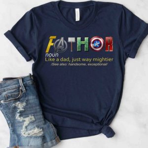 Fathor Thor Avengers Shirt Gift Avengers Men Shirt Fathor Definition Shirt Marvelous Dad Shirt Superhero Dad Shir