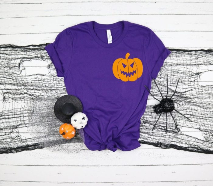 Halloween Party Halloween T-Shirt Halloween Pumpkin Shirt Pumpkin Shirt Orange Shirt Matching Halloween