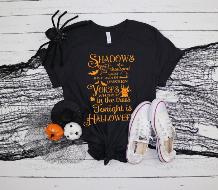 Halloween Shirt Scary Shirt Spooky Shirt Halloween Quote Shirt Halloween Sign Shadows Of A Thousand Years Tshirt Halloween Tee T-Shirt