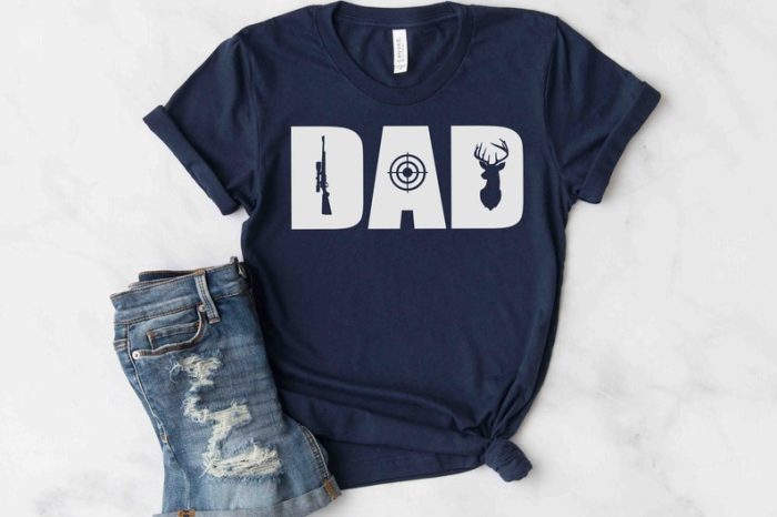 Hunting Dad T Shirt Hunters Dad Tshirt Gift For Deer Hunters Bow Hunting Shirt Adventure Lover Tee Cool Dad Shirt From Wife