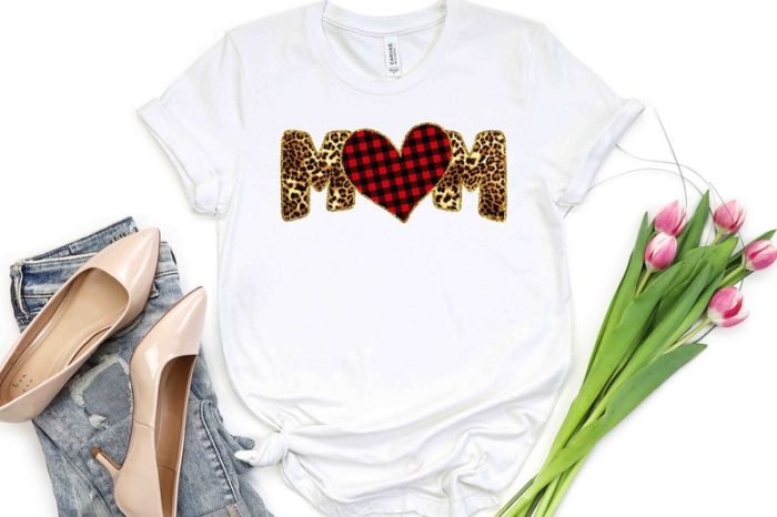 Mama Shirt Mama Heart Shirt Mothers Day Gift Custom Shirt For Mothers Mom Tshirt Mommy Tee Mom Personalization Gift Mommy Gift