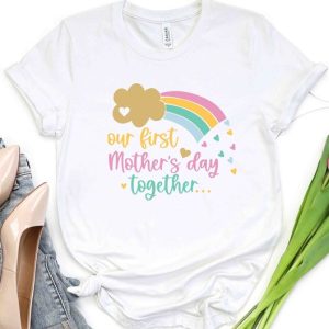 Mommy And Me Matching Shirts Mommy And Me Outfit Mother Day Mommy And Me Tshirt Mother Day Gift Our First Mother Day Gift For Her