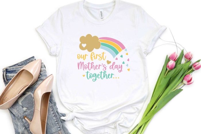 Mommy And Me Matching Shirts Mommy And Me Outfit Mother Day Mommy And Me Tshirt Mother Day Gift Our First Mother Day Gift For Her