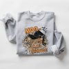 Moo I Mean Boo Sweatshirt Halloween Boo Sweatshirt Heifer Funny Halloween Sweatshirt