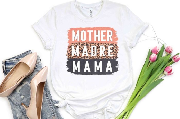 Mother Madre Mama Shirt Mama Gift Personalized Gift Shirt Trendy Mama Outfit Gift For Mama Mom Gift Mothers Day Gift