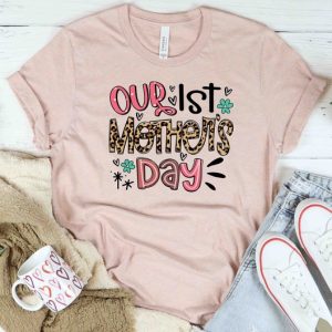 Our First Mothers Day Shirts Mommy And Me Shirt Mother And Daughter Matching Shirts First Mother Day Gift Mommy And Me Outfit