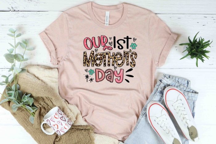 Our First Mothers Day Shirts Mommy And Me Shirt Mother And Daughter Matching Shirts First Mother Day Gift Mommy And Me Outfit