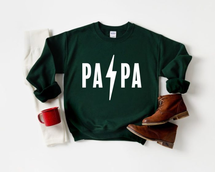 Papa Shirt For Gift Papa T-Shirt For Dad Papa Gift From Daughter Tshirt For Grandpa Grandpa Gift For Grandpa