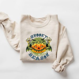 Spooky Season Sweatshirt Halloween Sweatshirt Halloween Costume Spooky Pumpkin Halloween Sweater Spooky