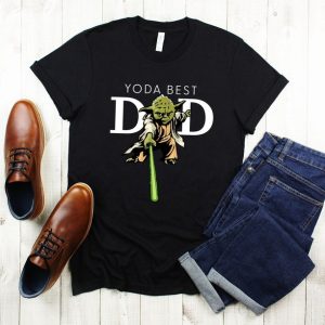 Yoda Best Dad Shirt - Gift - Soft Cotton Shirt - Galaxy Best Dad - Star Wars Galaxy Edge - Shirt - Dad Shirt