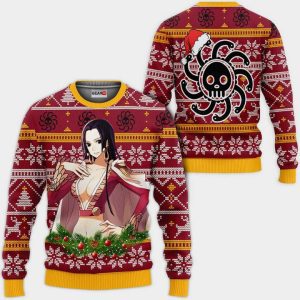 Boa Hancock Ugly Christmas Sweater Pullover Hoodie Custom Xmas Gifts
