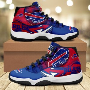 Buffalo Bills Big Logo NFL Personalized JD11 Sneaker Basketball Shoes