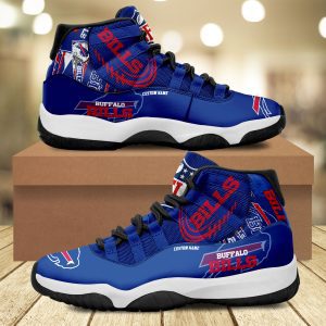 Buffalo Bills Personalized JD11 Sneaker Basketball Shoes