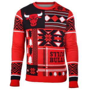 Chicago Bulls NBA Ugly Christmas Sweater