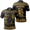 Christmas Ice Cold Alpha Phi Alpha Polo Shirt