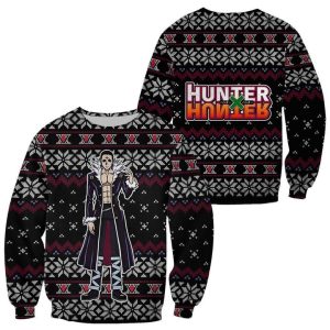 Chrollo Lucilfer Ugly Christmas Sweater Pullover Hoodie Gift