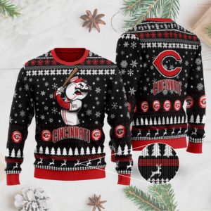 Cincinnati Reds Ugly Christmas Sweater